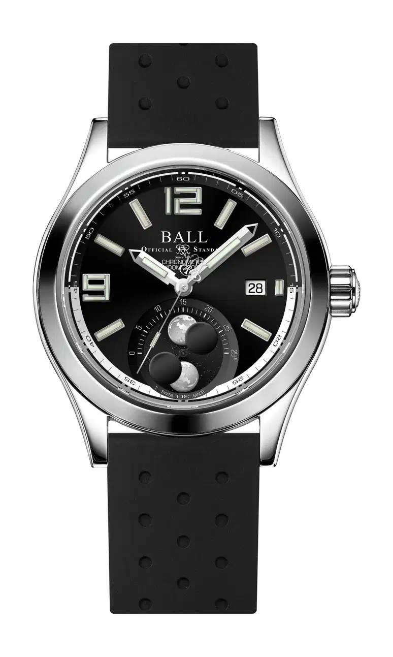 Ball Engineer II Moon Phase Automatic Chronometer Limited Edition Black Dial Men’s Watch - NM2282C-P1C-BK