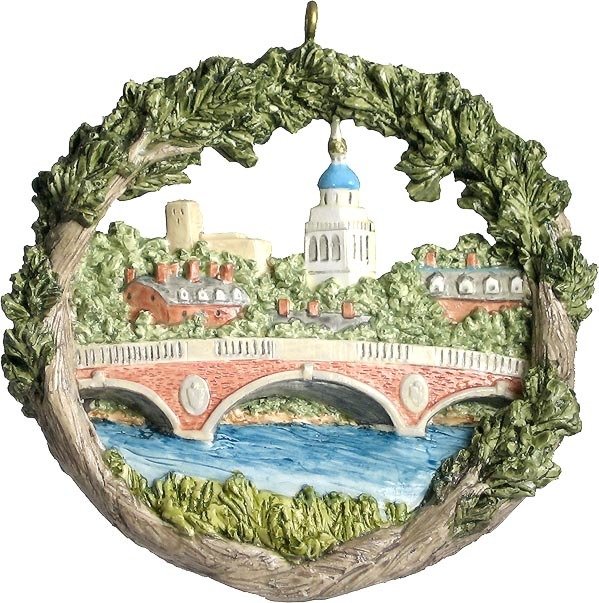 CAMBRIDGE-HARVARD ORNAMENT 