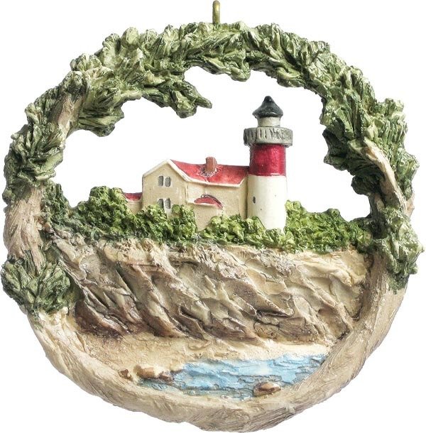 NAUSET LIGHT EASTHAM, MA ORNAMENT 