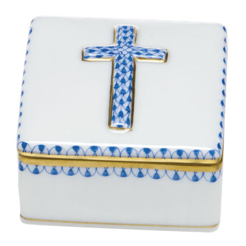 BLUE PRAYER BOX 