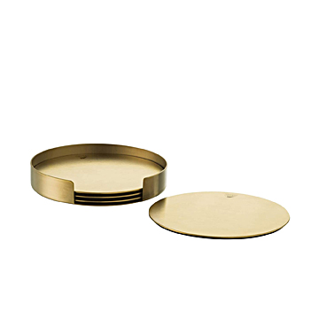 COASTER (set/4) 4" (padded non-slip) 
