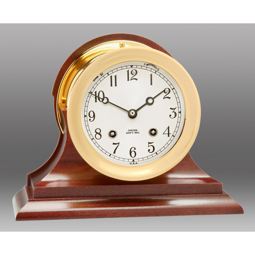 CHELSEA 4.5" SHIPS BELL HINGE W/ TRADITIONAL BASE