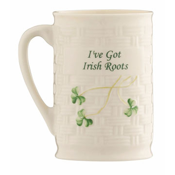 MUG, I'VE GOT IRISH ROOTS 12oz 