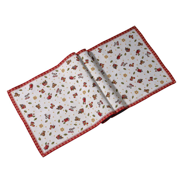 EXTRA LARGE EMBROIDERED RUNNER  19.25"x 56.25"