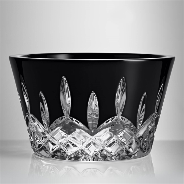 LISMORE BLACK BOWL 5" 13cm