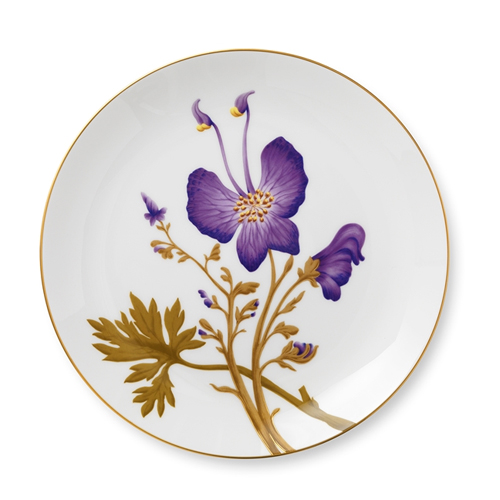 DINNER PLATE, PANSY  10.63"  27cm