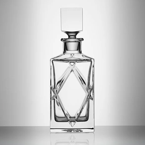 SQUARE DECANTER  25oz 740ml