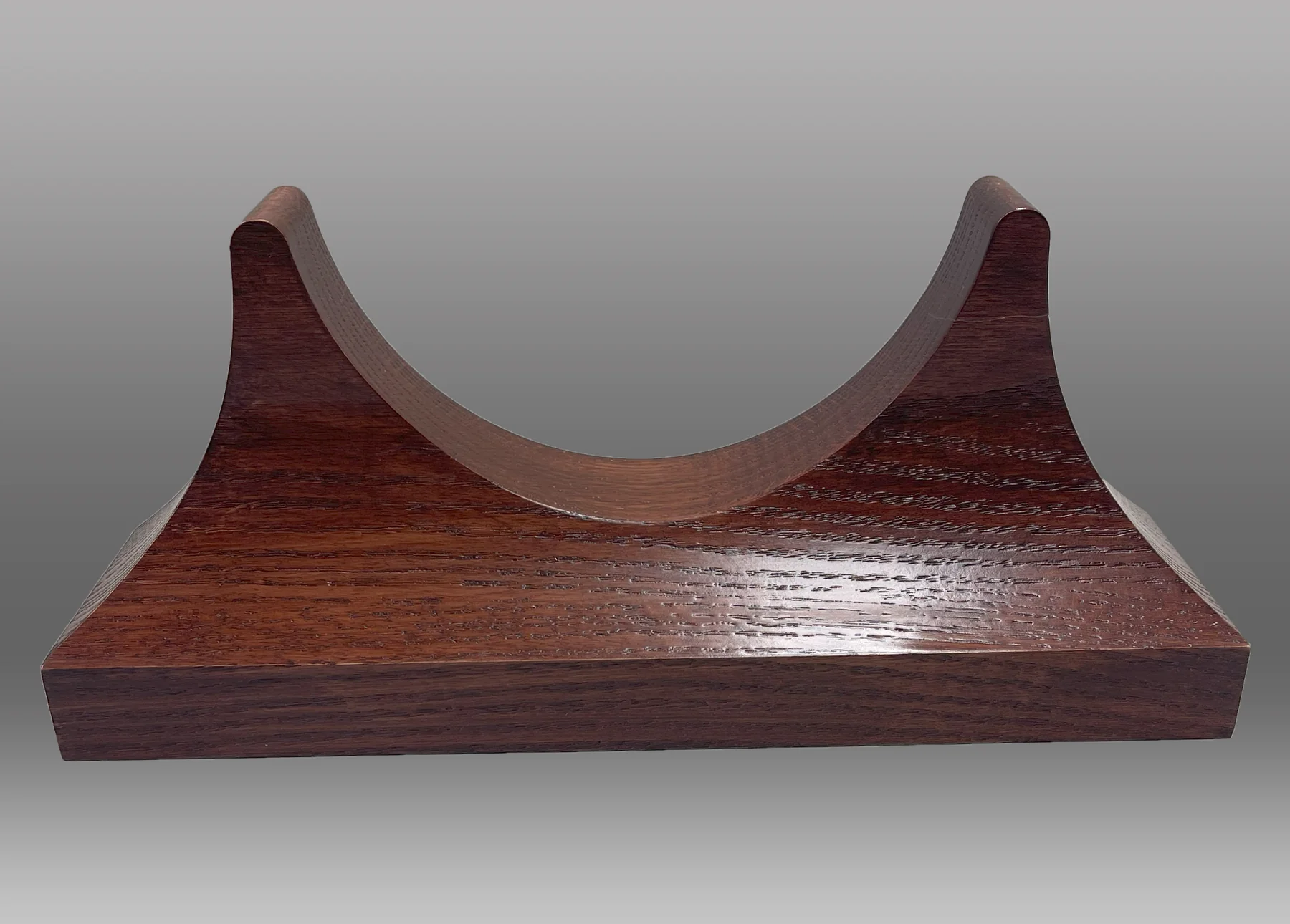 CHELSEA 6" CONTEMPORARY MAHOGANY BASE