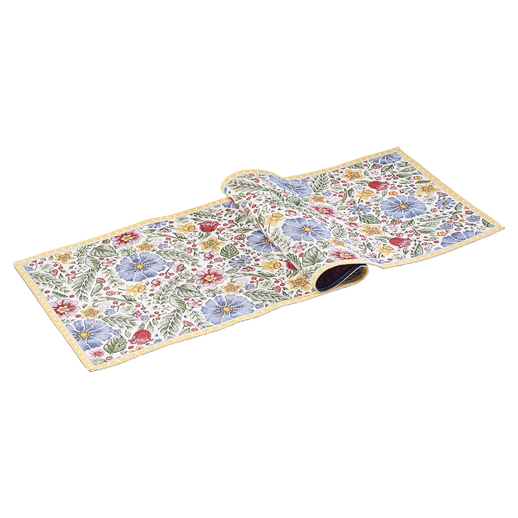 EMBROIDERED TABLE RUNNER 12.5"x38" 