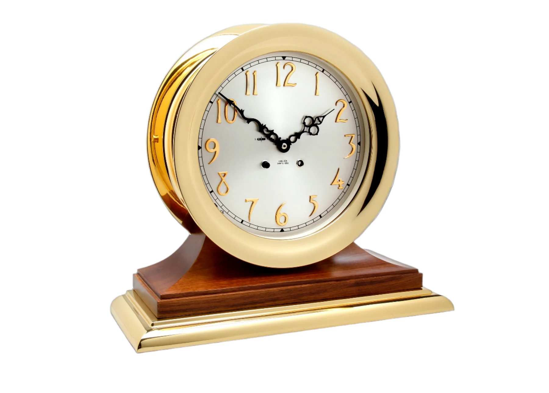 CHELSEA ANDOVER CLASSIC CLOCK 8.5" MAHOGANY BASE