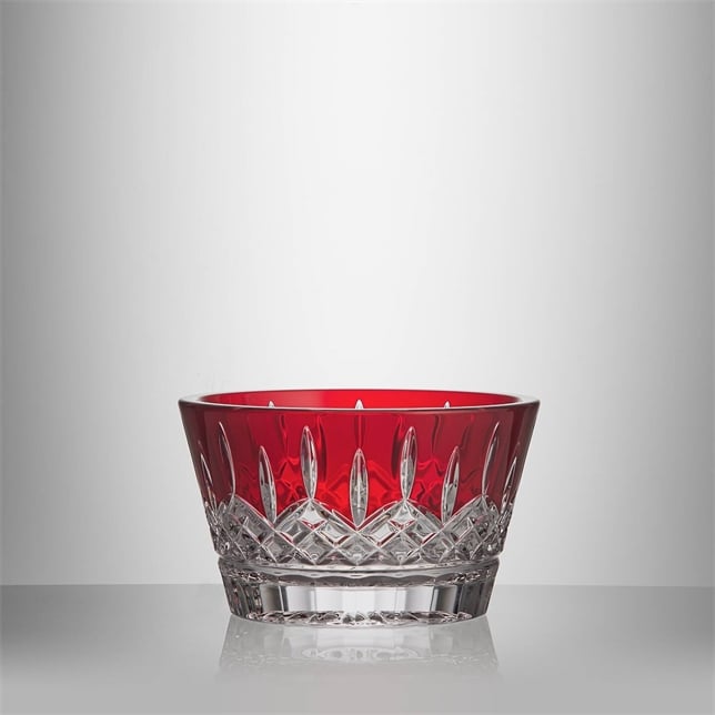 LISMORE RED BOWL 5" 13cm