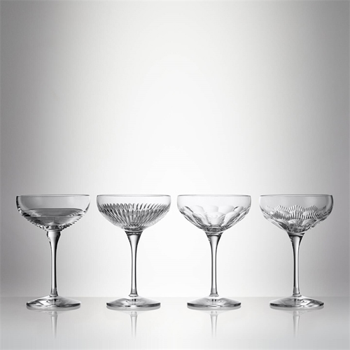 COUPE LARGE  9oz 280ml  MIXED SET/4 