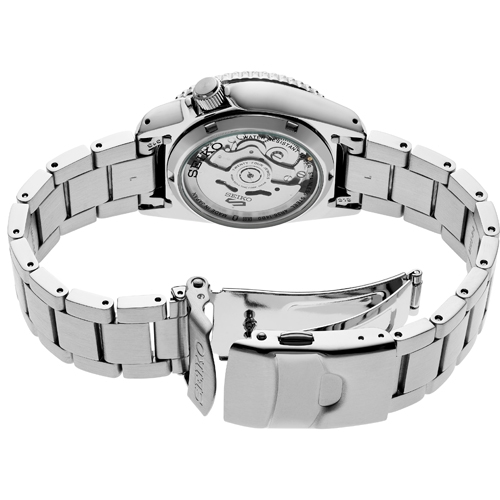 SEIKO 5 SPORTS SS AUTO BLUE DIAL BRACELET WATCH
