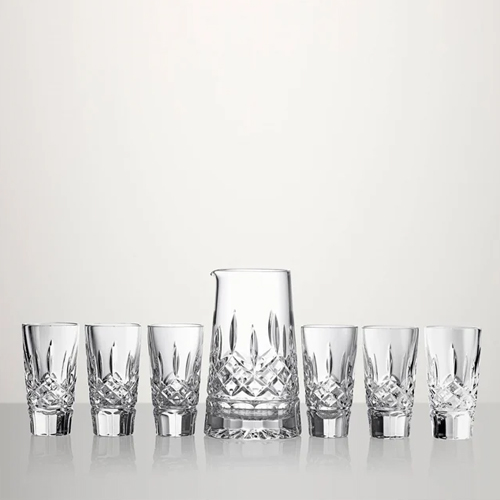 PITCHER & SHOT GLASS 7pc SET