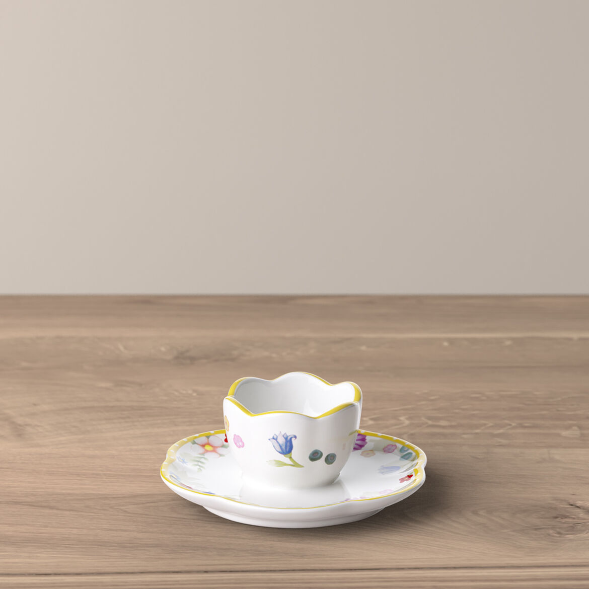 EGG CUP WITH SAUCER 4" 