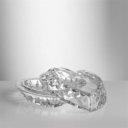 LISMORE HEART BOX  4.5" 11.5cm