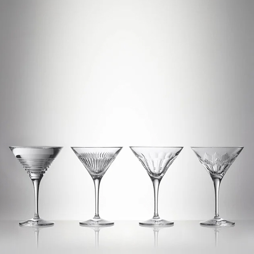 MARTINI 8oz 250ml  MIXED SET/4 