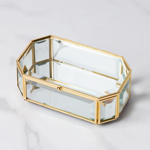 TREASURED CLEAR JEWELRY BOX