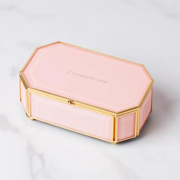 TREASURED PINK JEWELRY BOX