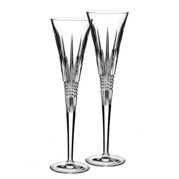 TOASTING FLUTES (PR), Lismore Diamond 