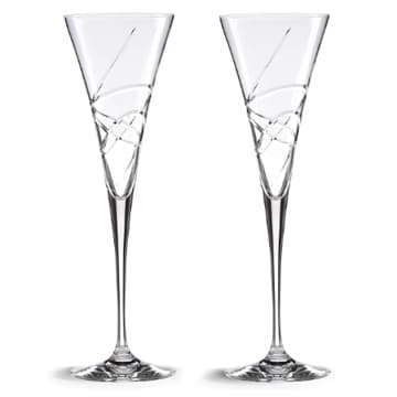 ADORN TOASTING FLUTES SET/2 