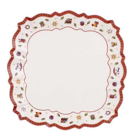 SQUARE SERVING DISH 10.25"