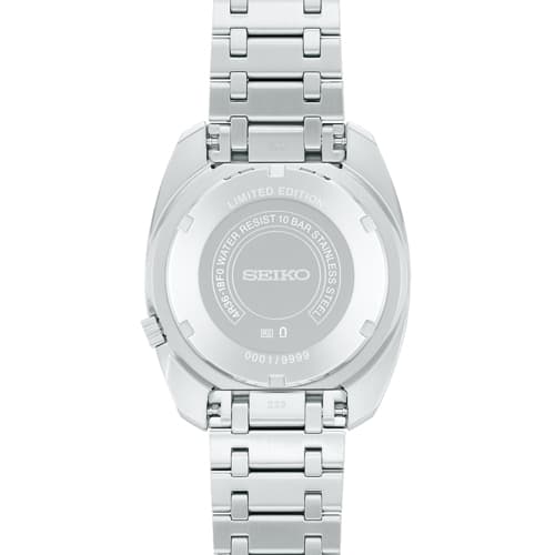 SEIKO 5 SPORTS SS AUTO BLACK DIAL BRACELET WATCH