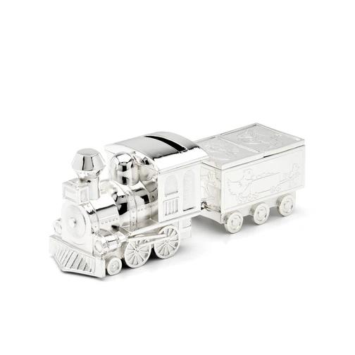 TRAIN TOOTH-CURL COIN BANK