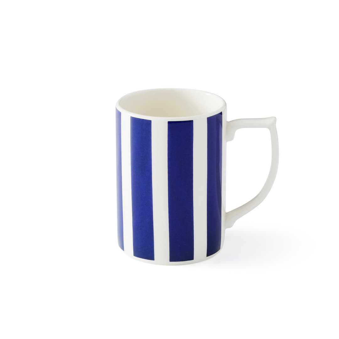 BOLD STRIPE MUG 12oz SET/4 