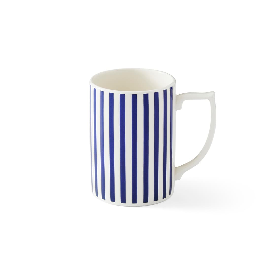 NARROW STRIPE MUG 12oz SET/4 