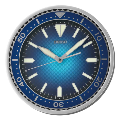 Seiko Heritage Design Watch Dial Wall Clock | Joseph Gann Jewelers
