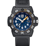 Luminox 45mm Nsf Blue Dial Black Strp Watch