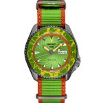 Seiko Limited Edition Green/orange Dial/strap